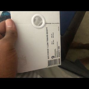 travis scott air force 1 size 9